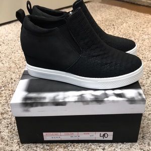 Wedge Sneakers - size 6 1/2